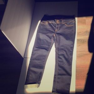 Selling dark blue jeans